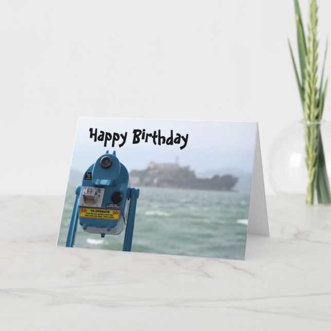 Cartão Alcatraz View (Frente)