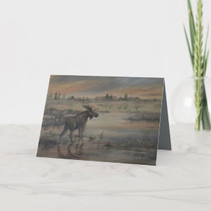 Cartão Alce Majestoso 13cm x 18cm