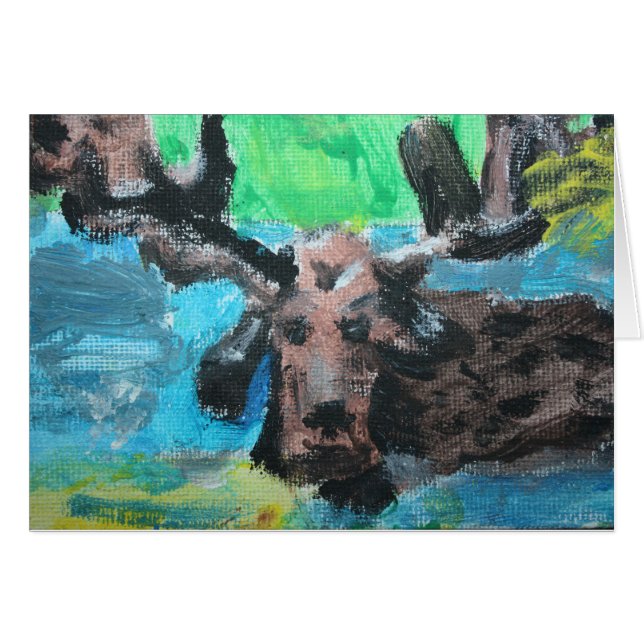 Cartão Alces (Frente Horizontal)