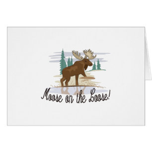 Cartão Alces no fraco!