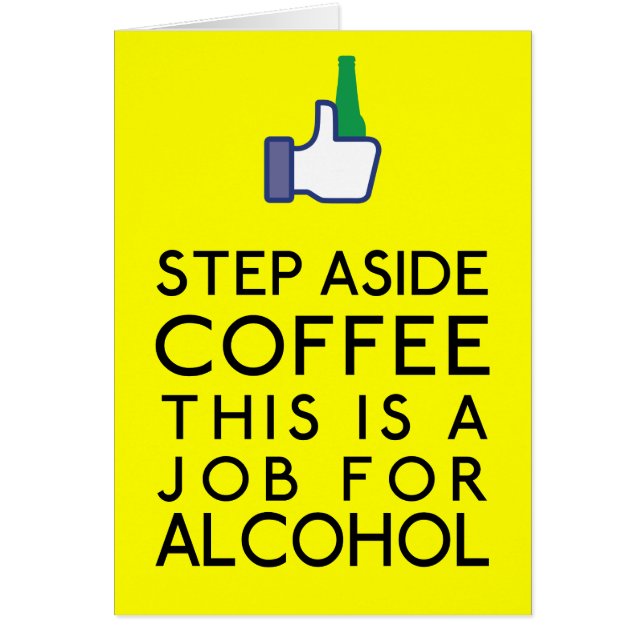 Cartão Alcoólico (Frente)