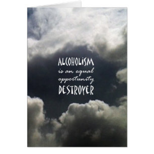 Cartão Alcoolismo