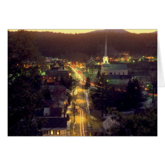 Cartão Aldeia de Stowe em Dusk