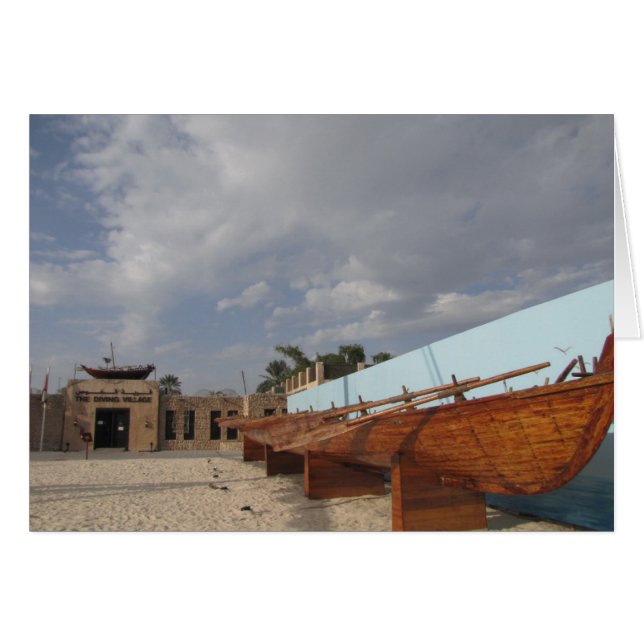 Cartão Aldeia Divina, Dubai (Frente horizontal)