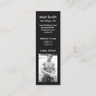 Cartão alegre do cruzeiro