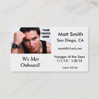 Cartão alegre do cruzeiro