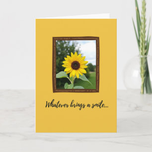 Cartão Alegre do Dia das Mães Amarelo