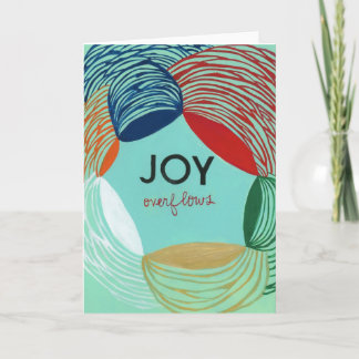 Cartão alegre do feriado