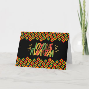 Cartão Alegre KWANZAA