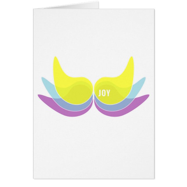 Cartão Alegria (Frente)