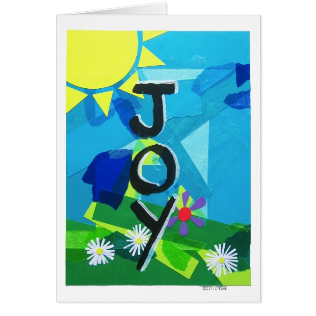 Cartão alegria (Frente)