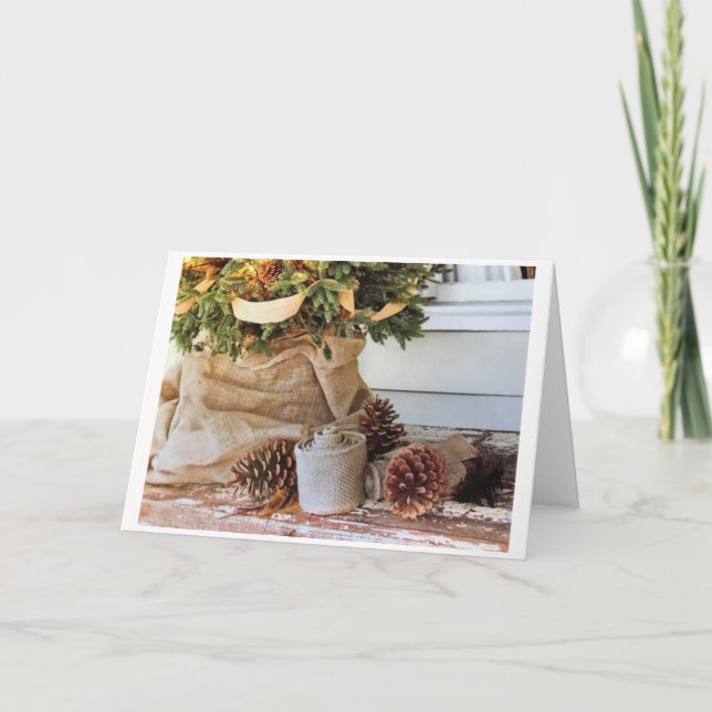 CARTÃO *ALEGRIA E FELICIDADE ESTA ÉPOCA DE FÉRIAS DE NATA (Frente)