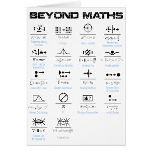 Cartão Além da Matemática