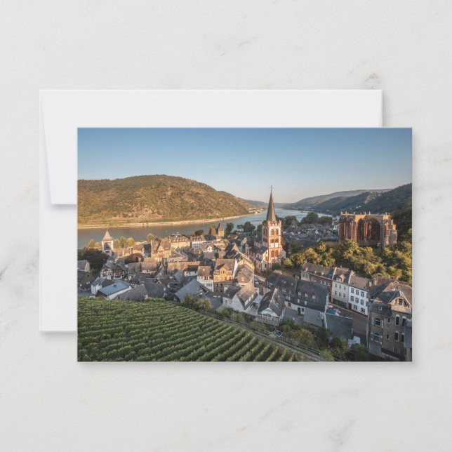 Cartão Alemanha Bacharach (Frente)