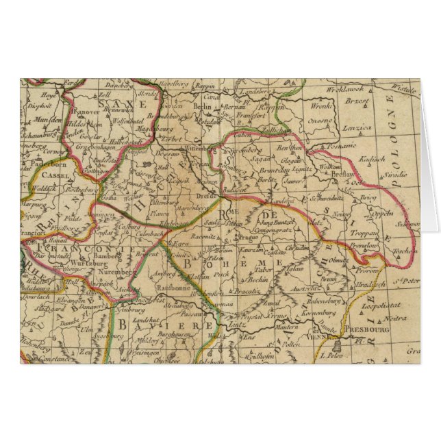 Cartão Alemanha, Boêmia (Frente Horizontal)