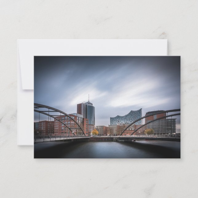 Cartão Alemanha de Hamburgo (Frente)