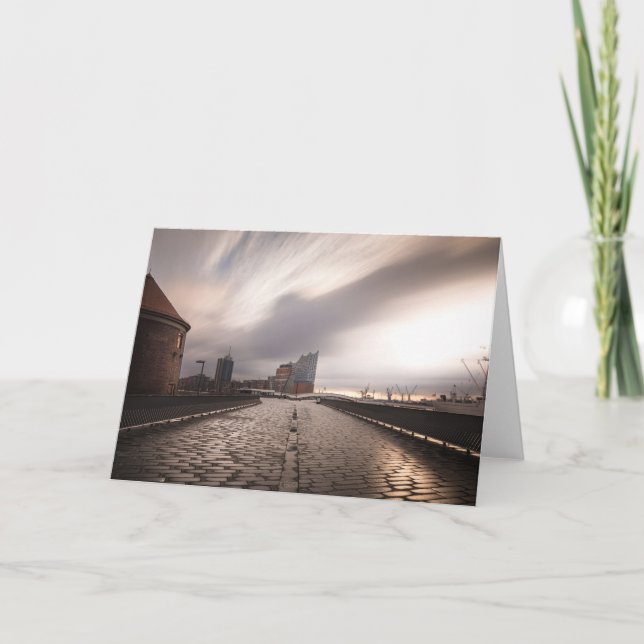 Cartão Alemanha de Hamburgo (Frente)