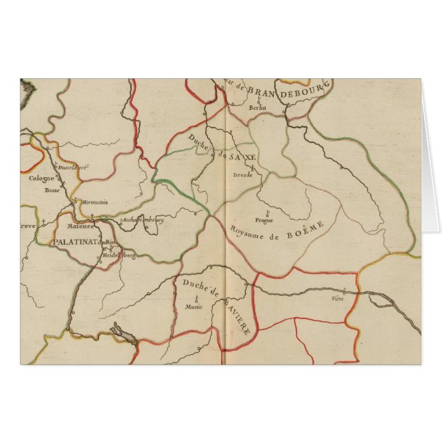 Cartão Alemanha e Áustria (Frente Horizontal)