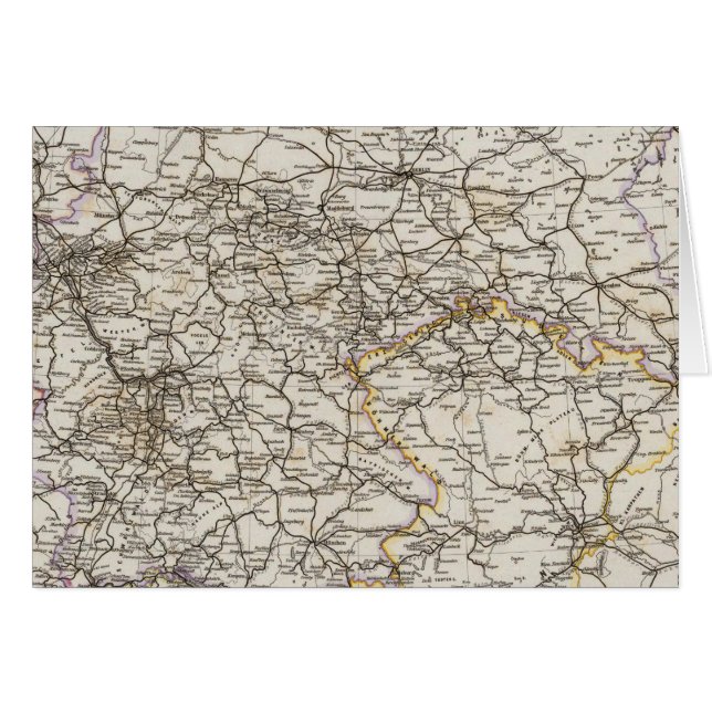 Cartão Alemanha e países vizinhos (Frente Horizontal)