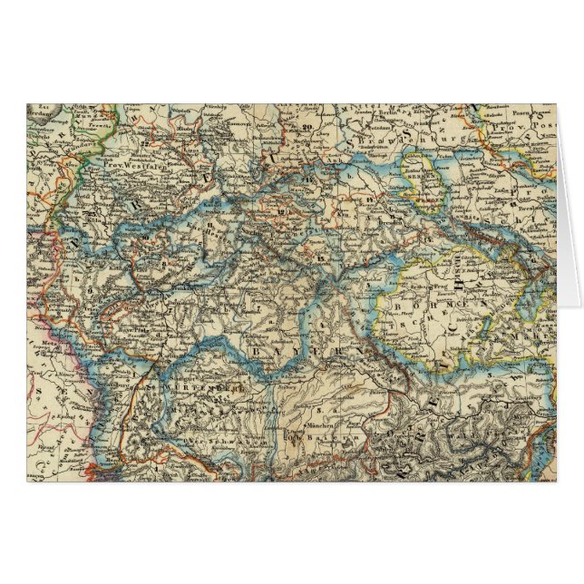 Cartão Alemanha Países Baixos Bélgica (Frente Horizontal)