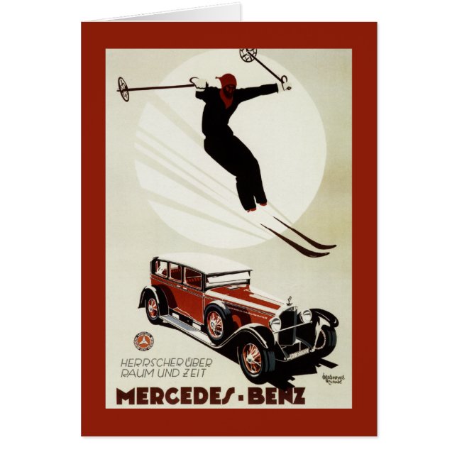 Cartão Alemanha - Skier Jumping (Frente)