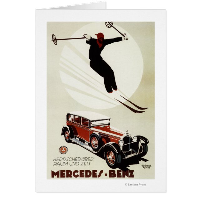Cartão Alemanha - Skier Jumping (Frente)