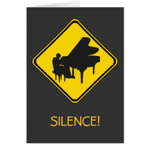 Cartão Alerta: Jogador de piano adiante!