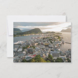 Cartão Alesund Norway