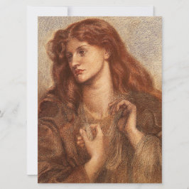 Cartão Alexa Wilding (Jovem Elegante Com Cabelo Vermelho)