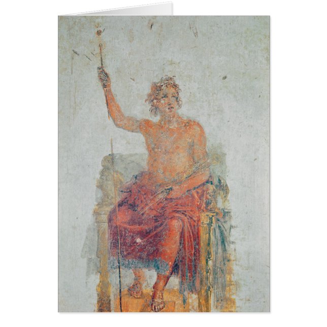 Cartão Alexander o excelente, possivelmente como Zeus (Frente)