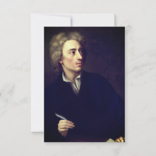 Cartão Alexander Pope (retrato de Michael Dahl, c. 1727]