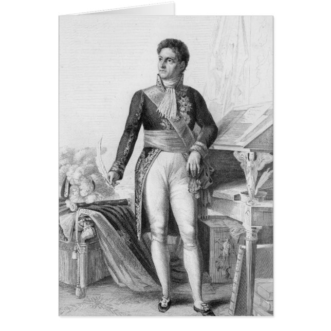 Cartão Alexandre Berthier (Frente)