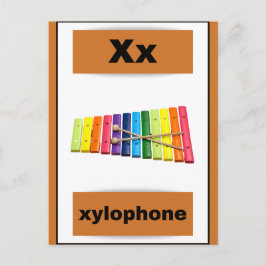 cartão alfabético (com imagem real)