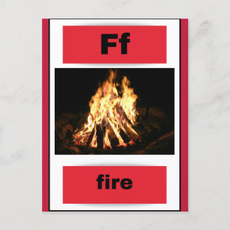 cartão alfabético (com imagem real)