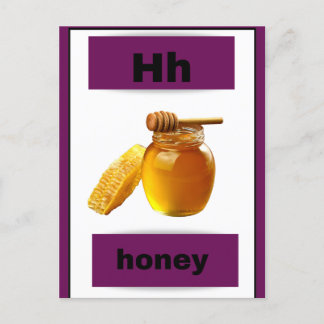 cartão alfabético (com imagem real)