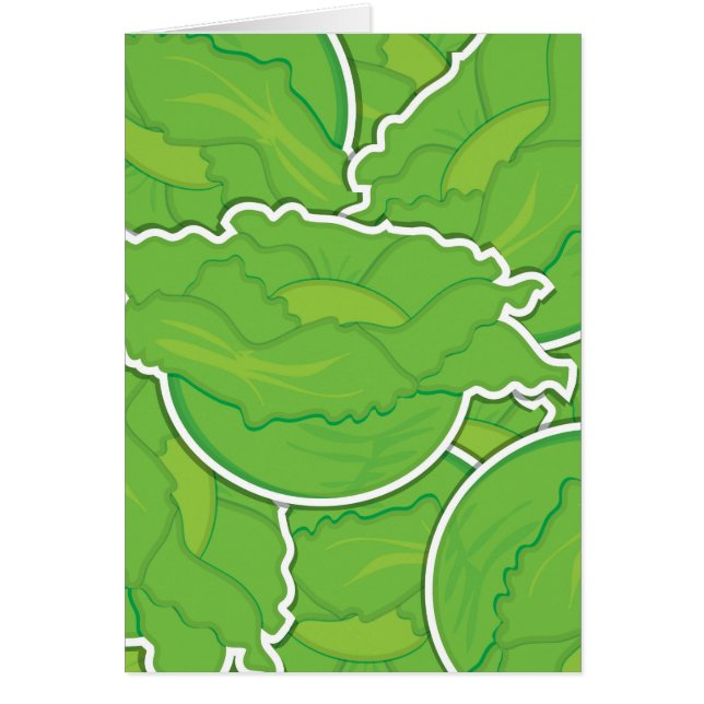 Cartão Alface funfa (Frente)