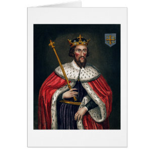 Cartão Alfred o excelente (849-99), após uma pintura no