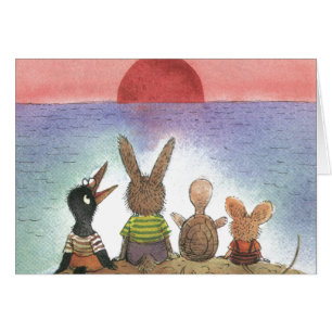 Cartão Algo Vermelho