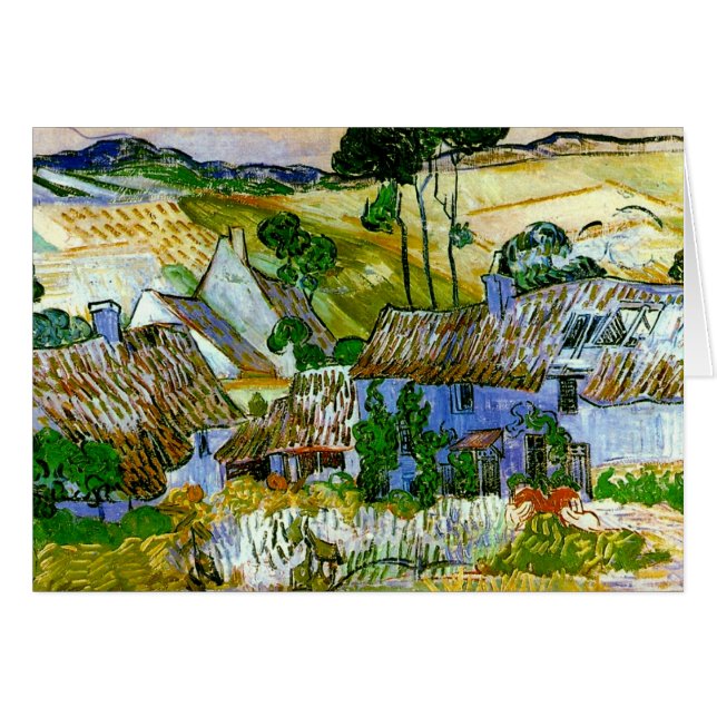 Cartão Algodão achatado por um Hill Van Gogh Fine Art (Frente Horizontal)