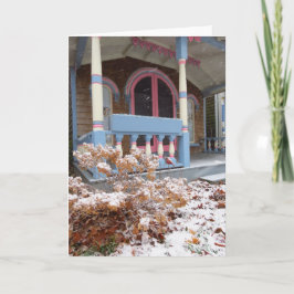 Cartão Algodão Vitoriano em Neve - Vinha de Martha