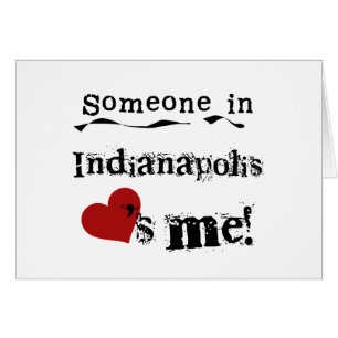Cartão Alguém em Indianapolis
