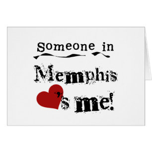 Cartão Alguém em Memphis