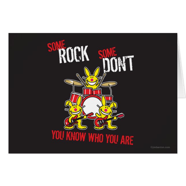 Cartão Algumas rochas (Frente Horizontal)