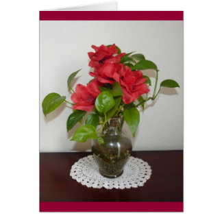 Cartão Alguns rosas