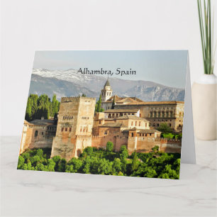 Cartão Alhambra, Espanha