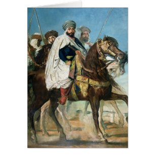 Cartão Ali Ben Ahmed, última califa de Constantim