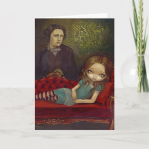 Cartão "Alice and Lewis" Greeting Card