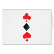 Cartão Alice Card Suits