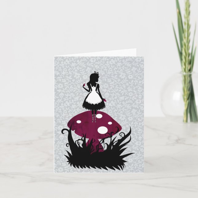 Cartão Alice in Wonderland Card (Frente)
