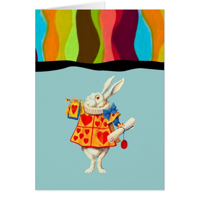 Cartão Alice in Wonderland ~ PHOTO INSERT Card (Frente)